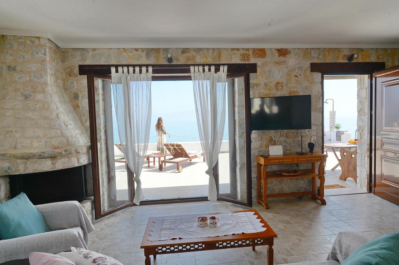 Antorina Beachfront Villas With Private Pools Kamari  Exterior photo