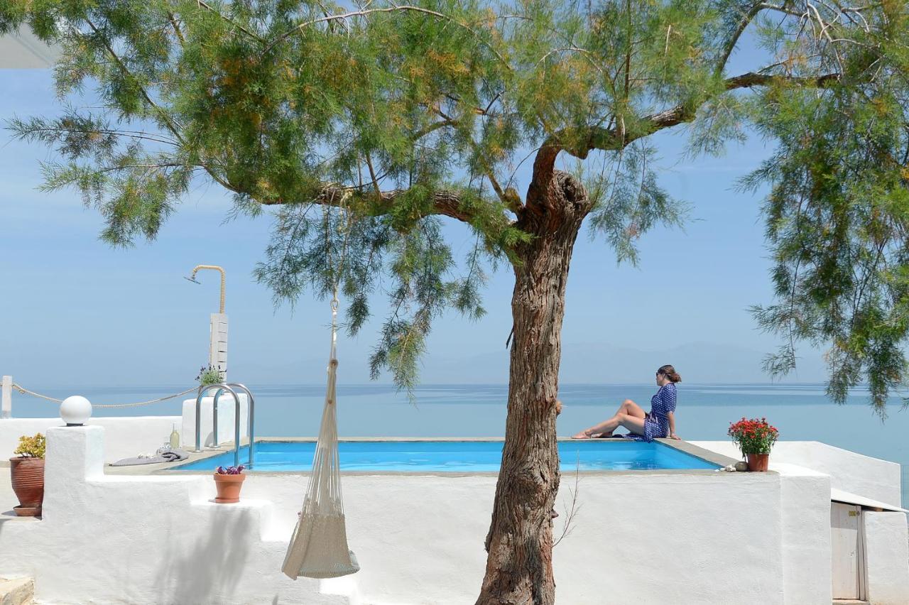 Antorina Beachfront Villas With Private Pools Kamari  Exterior photo