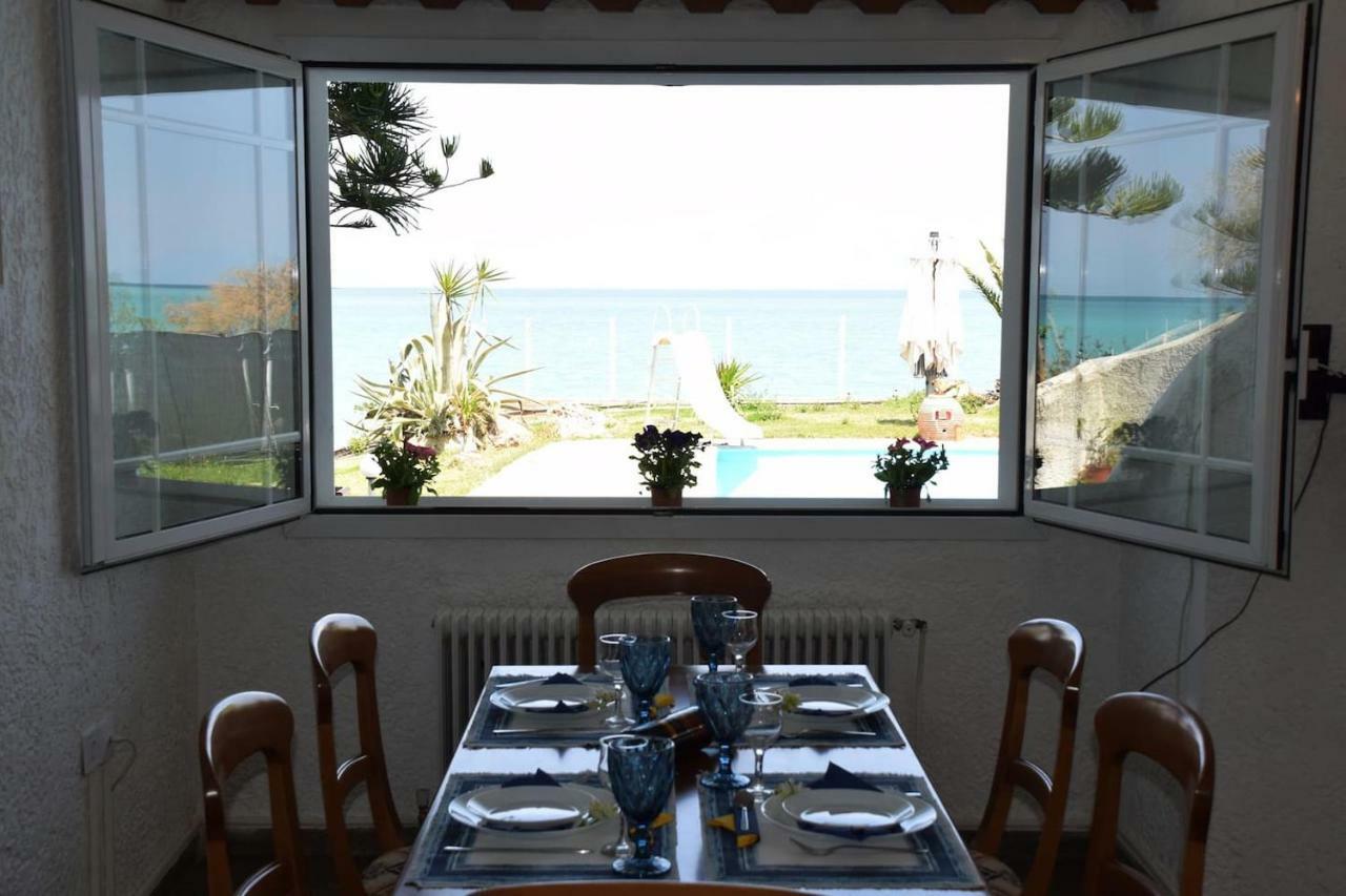 Antorina Beachfront Villas With Private Pools Kamari  Exterior photo