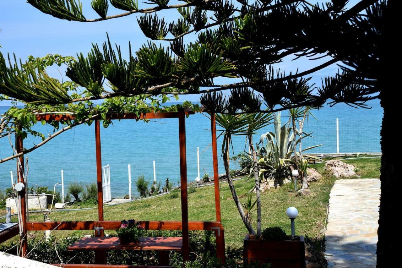 Antorina Beachfront Villas With Private Pools Kamari  Exterior photo