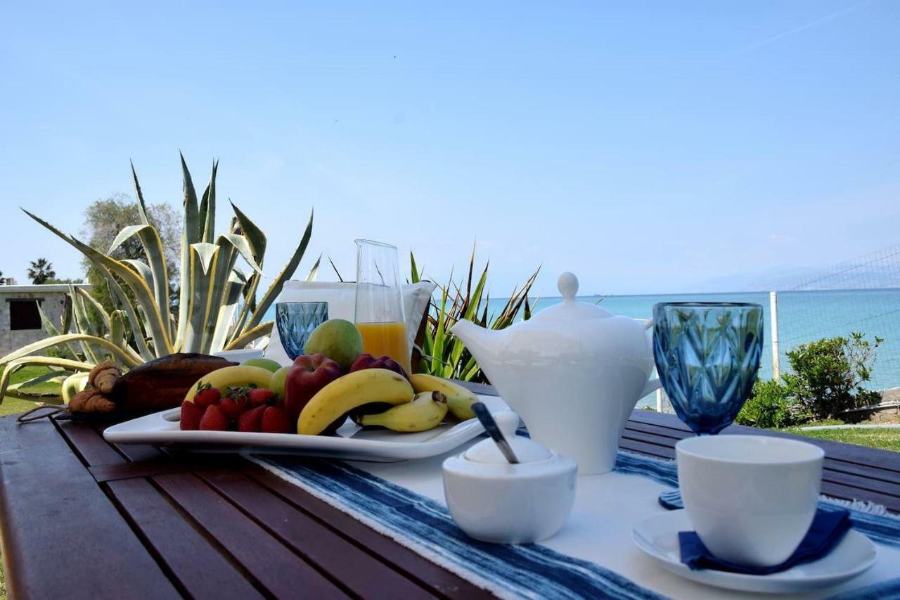 Antorina Beachfront Villas With Private Pools Kamari  Exterior photo